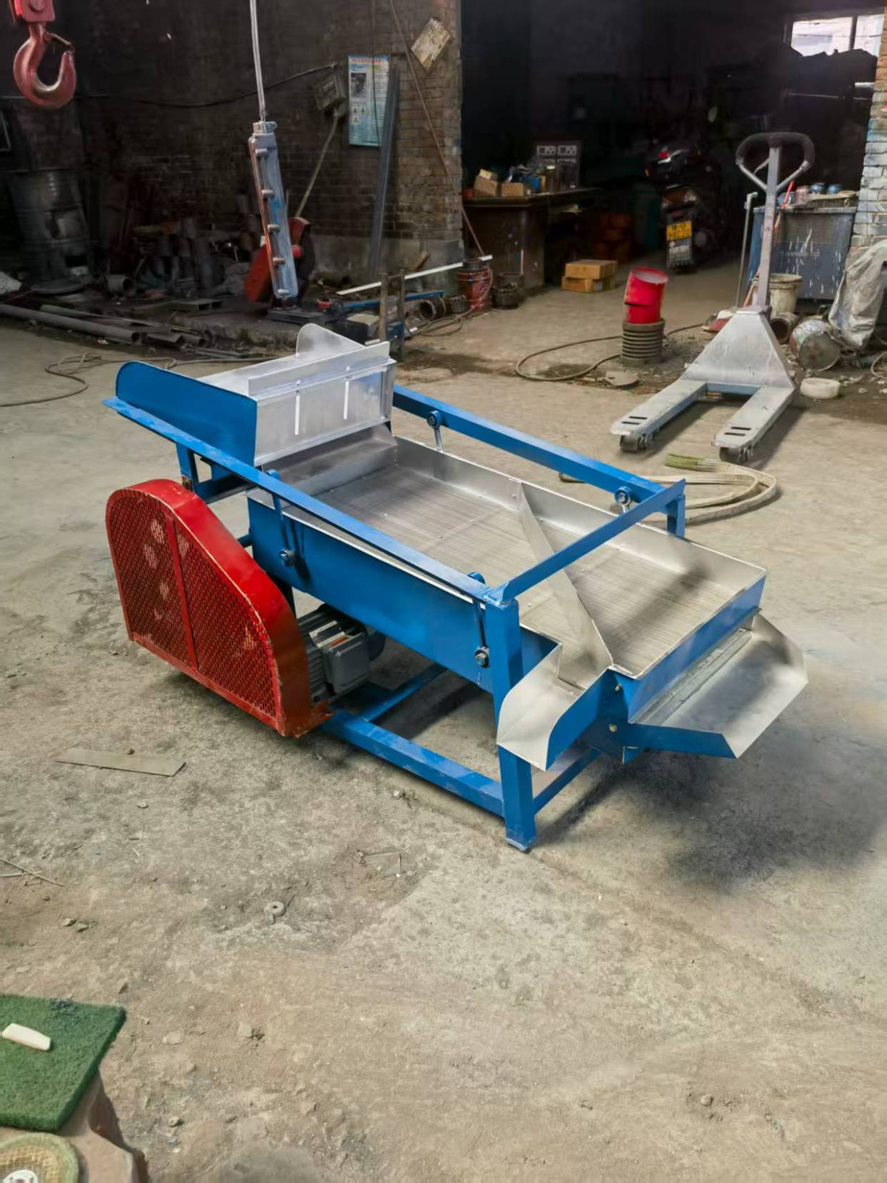 博华小型粮食筛分机家用谷物清选除杂清理筛