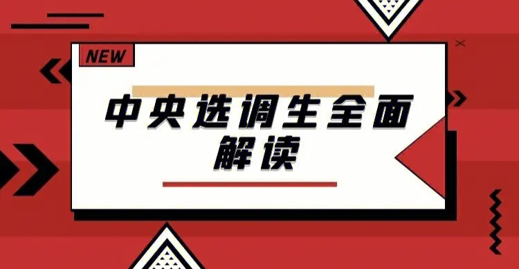 中央选调生全面解读