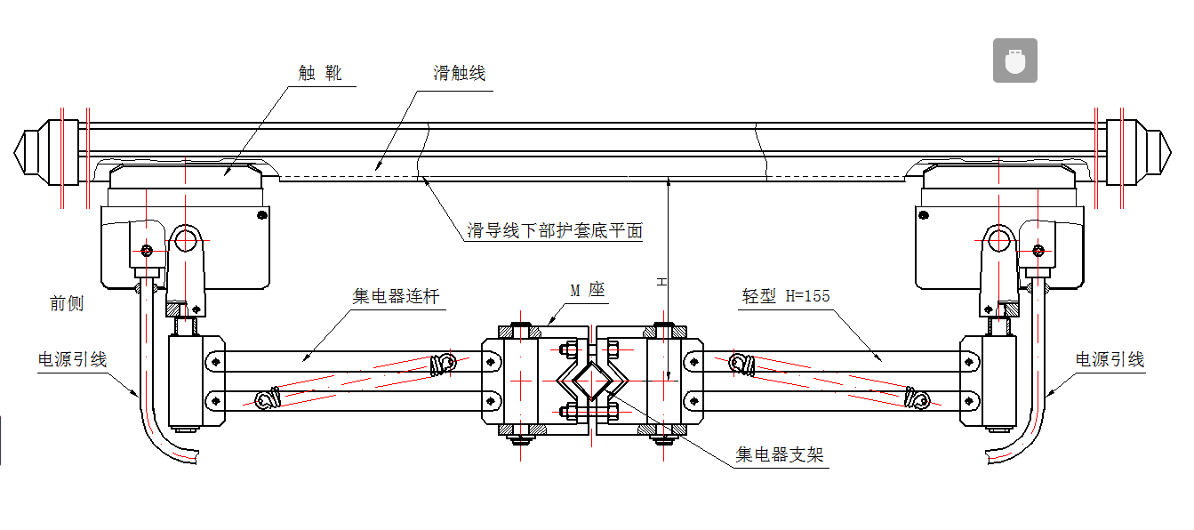 安全滑触线安装图集图片