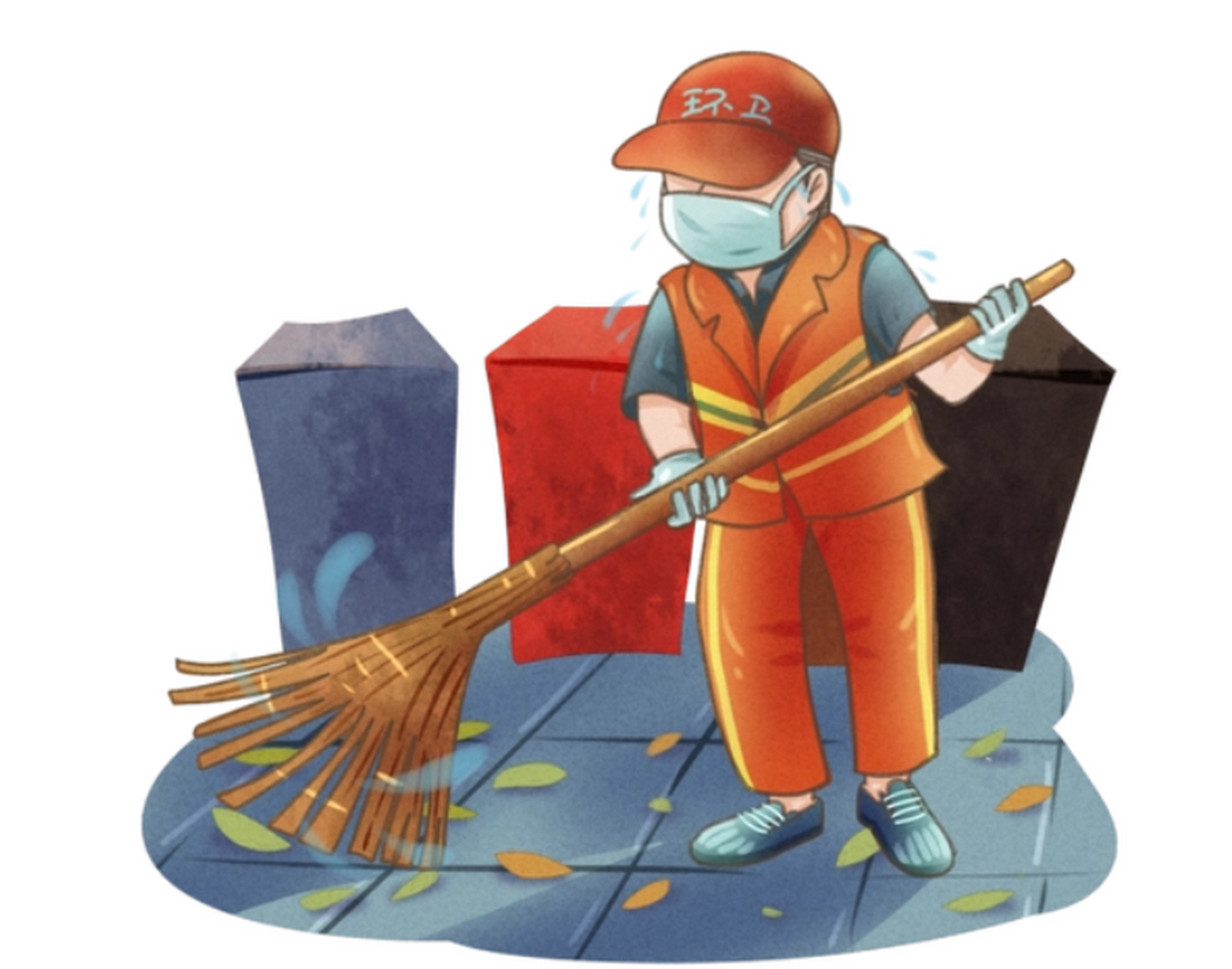 71岁的环卫工大爷,一生未婚未育,和92岁老母亲相依为命,娘俩就靠他扫