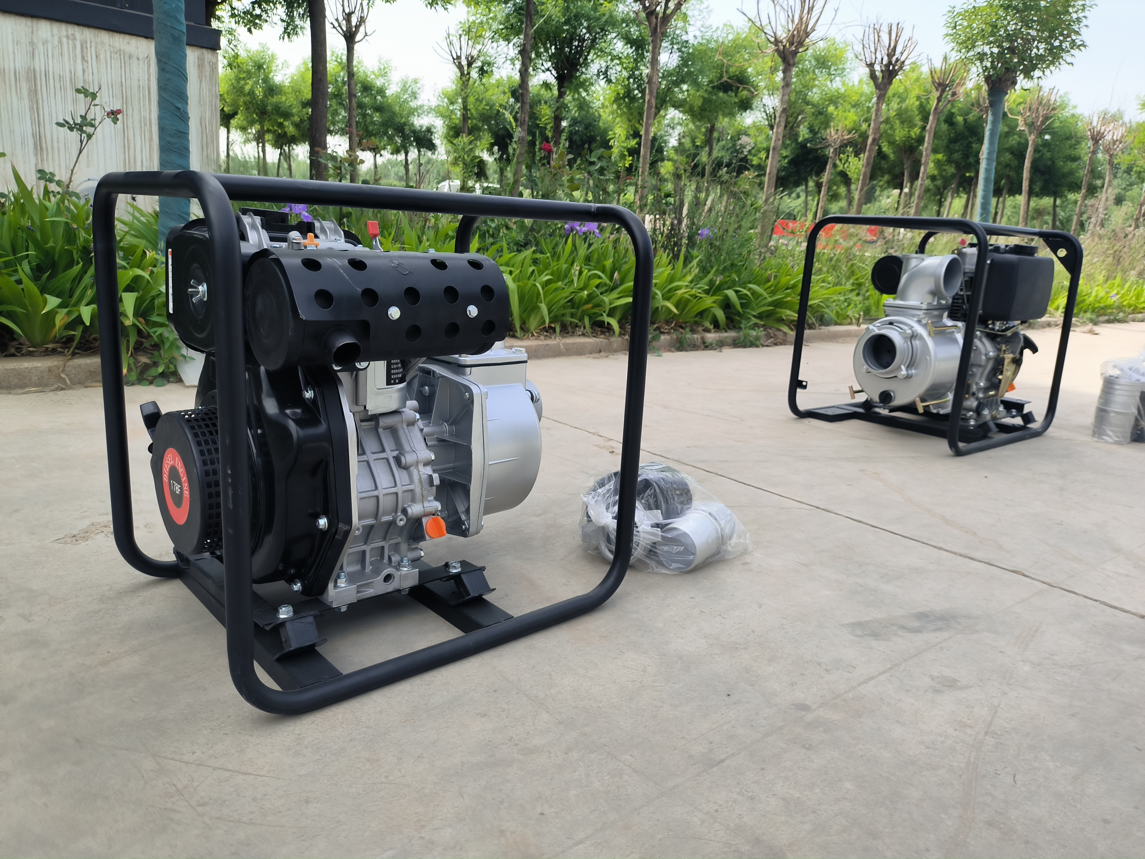 防汛应急救援4寸柴油自吸水泵