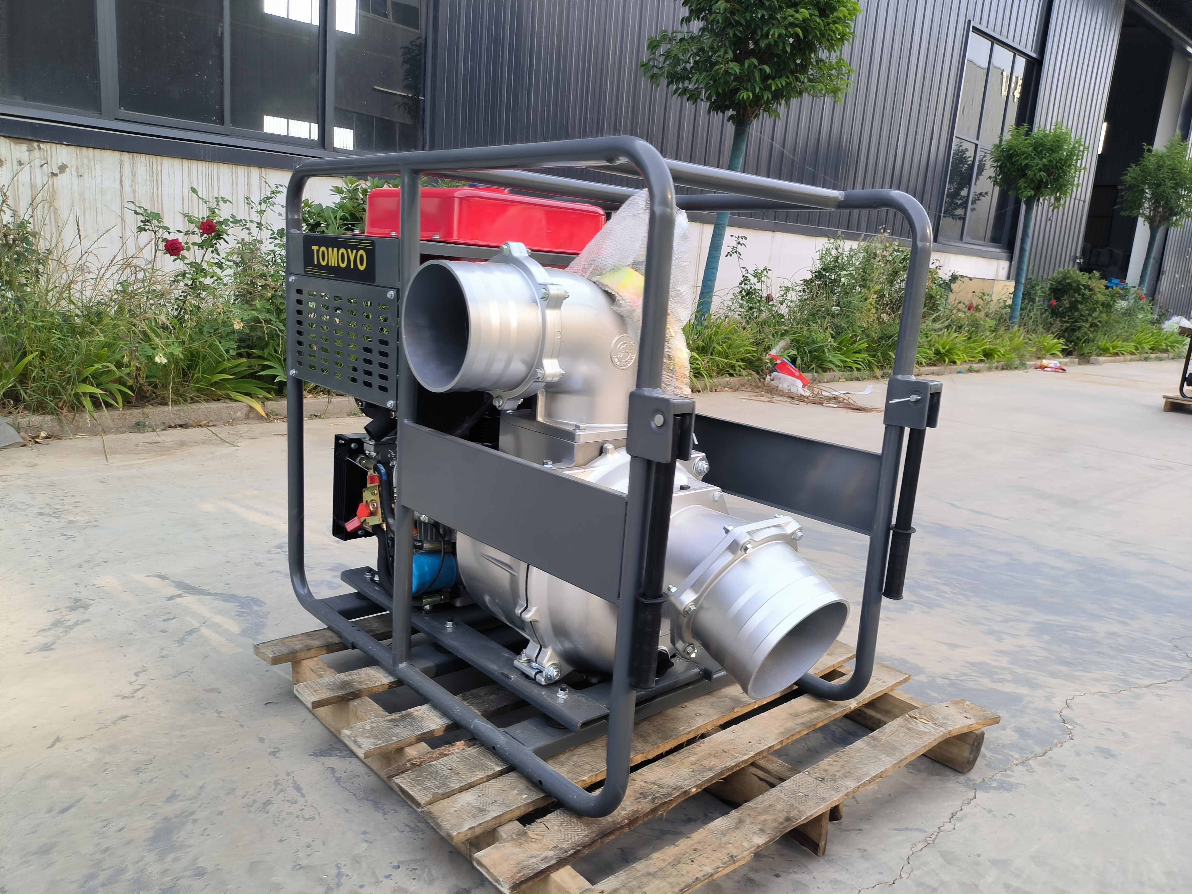 防汛应急救援4寸柴油自吸水泵