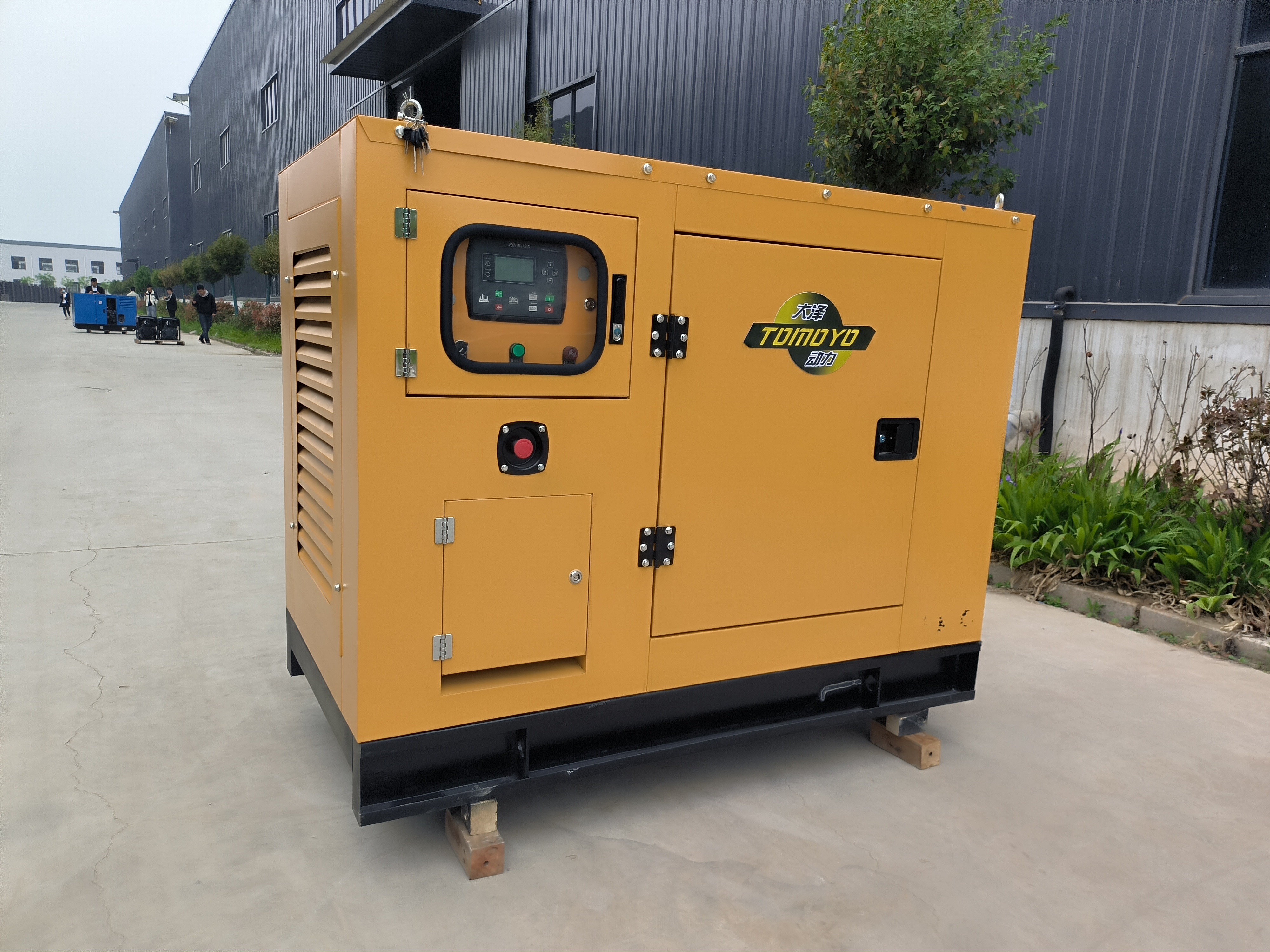 20kw车载静音柴油发电机 改装车三相电发电机