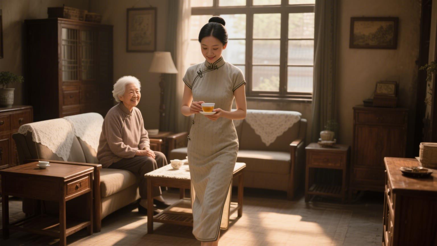 离婚那年,我为奶奶端茶递水,却被母亲揭开家族隐秘