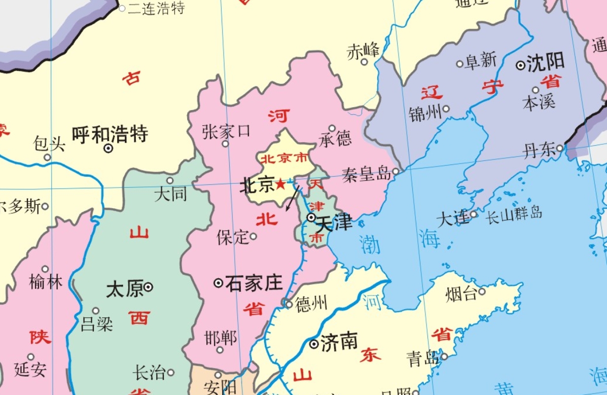 北京北海位置图片