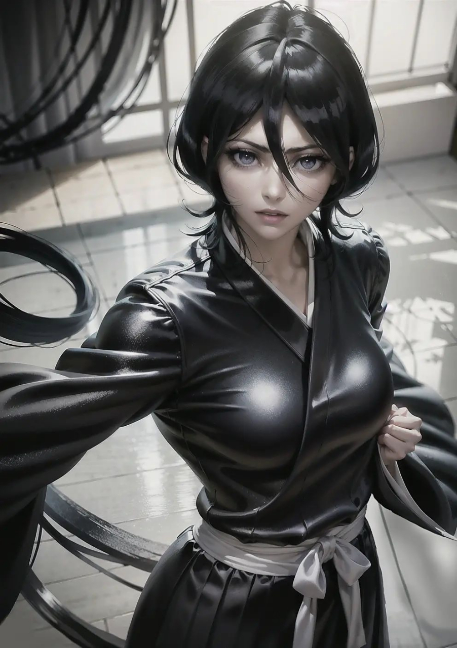 图一死神千年血战朽木露琪亚 图二生化危机艾达王 图三赛博朋克edge