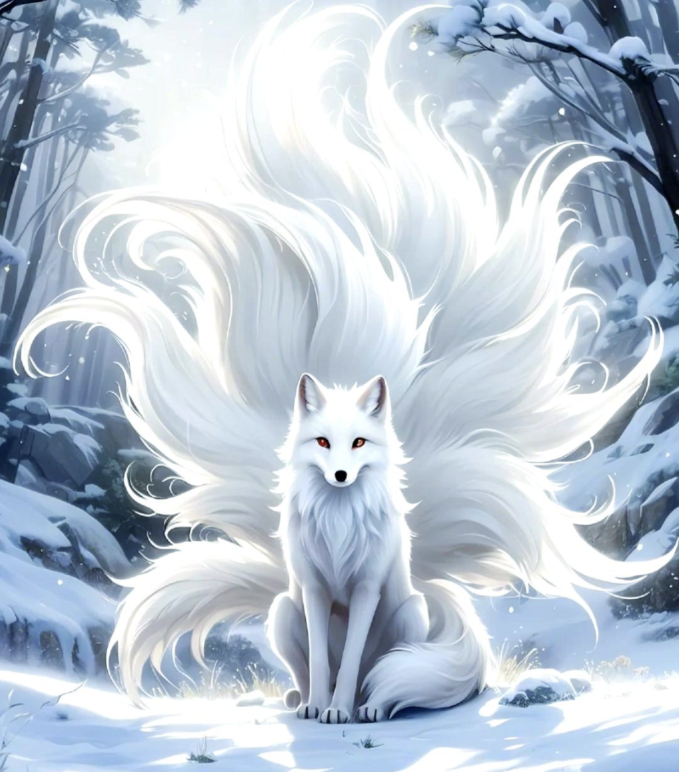 九尾之谜,情劫难逃!青丘白狐与血狐琉璃骨的逆天之恋!