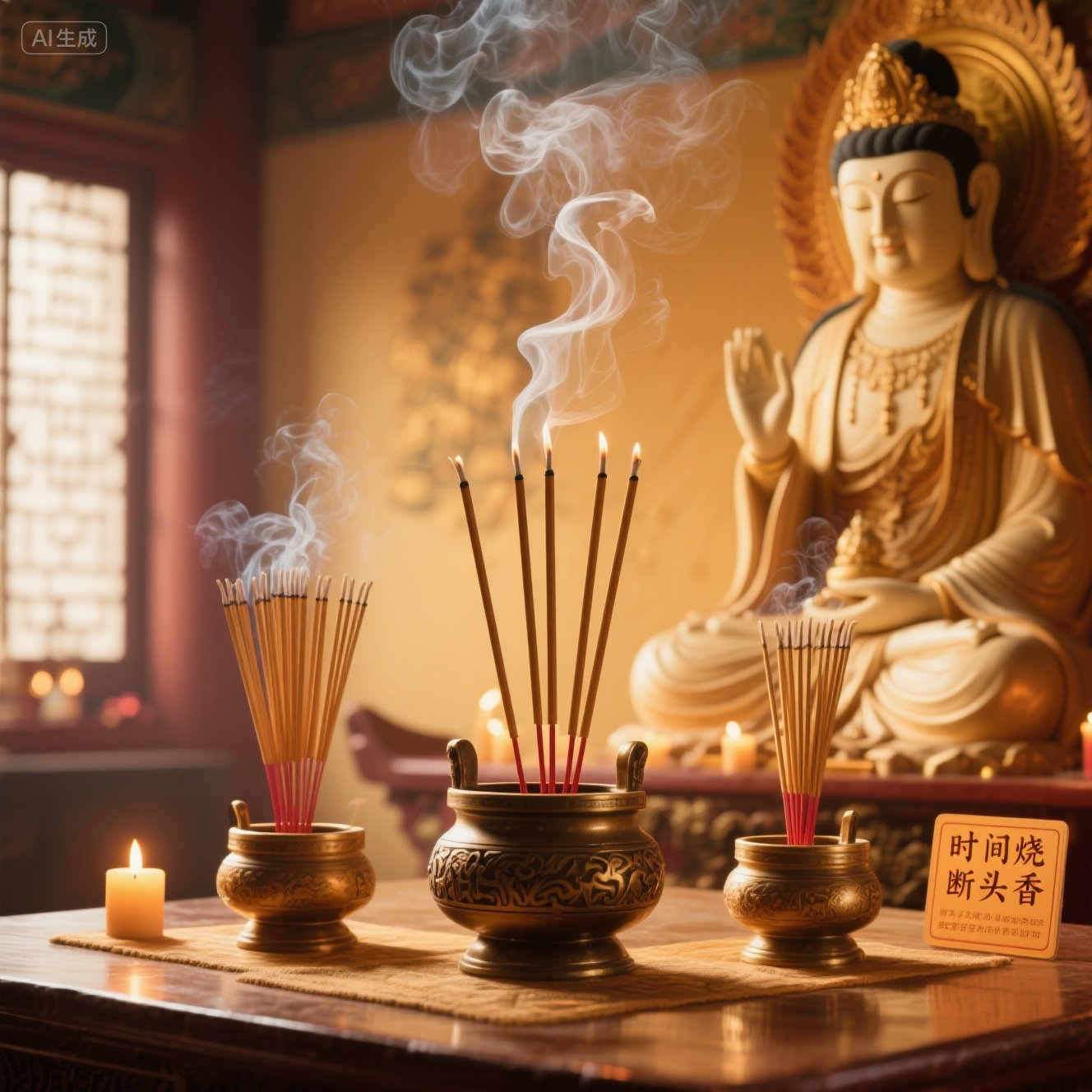 烧香时,3根,6根,9根,分别代表什么?菩萨:忌烧"断头香"