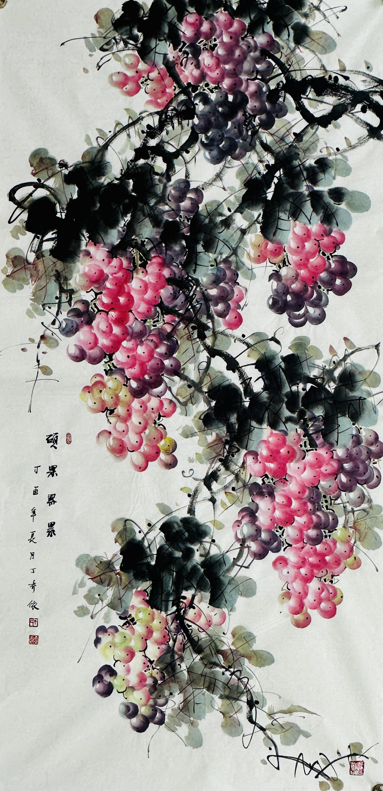 丁乔依作品《硕果累累》在俄罗斯拍出195万卢布折合人民币16万