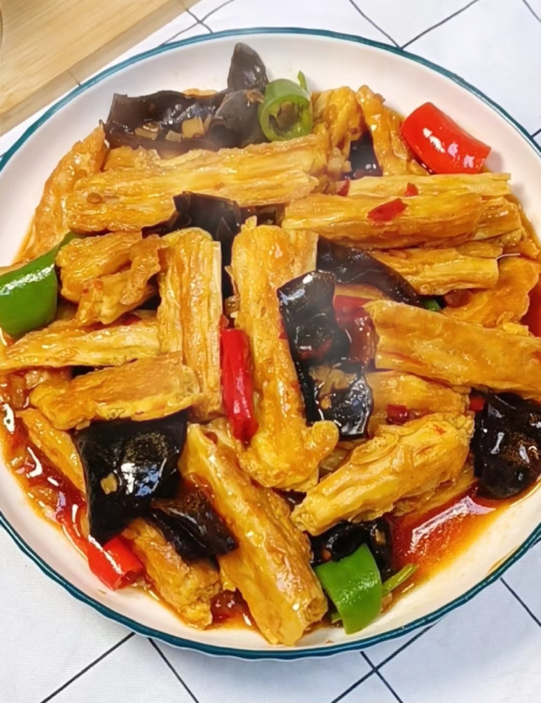 腐竹的最佳搭配图片