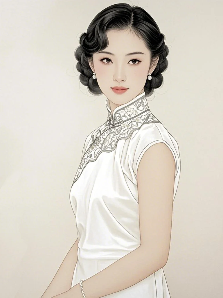 民国风|时光从不败美人