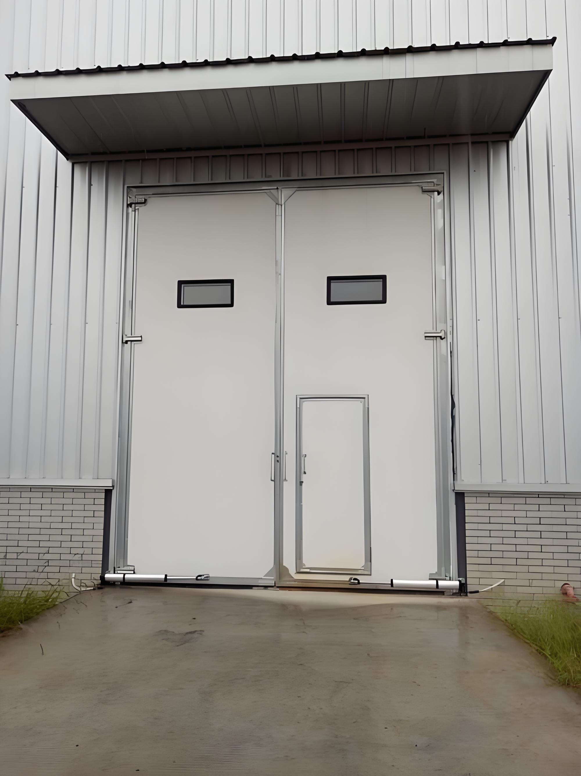 白银钢质工业平开门厂家