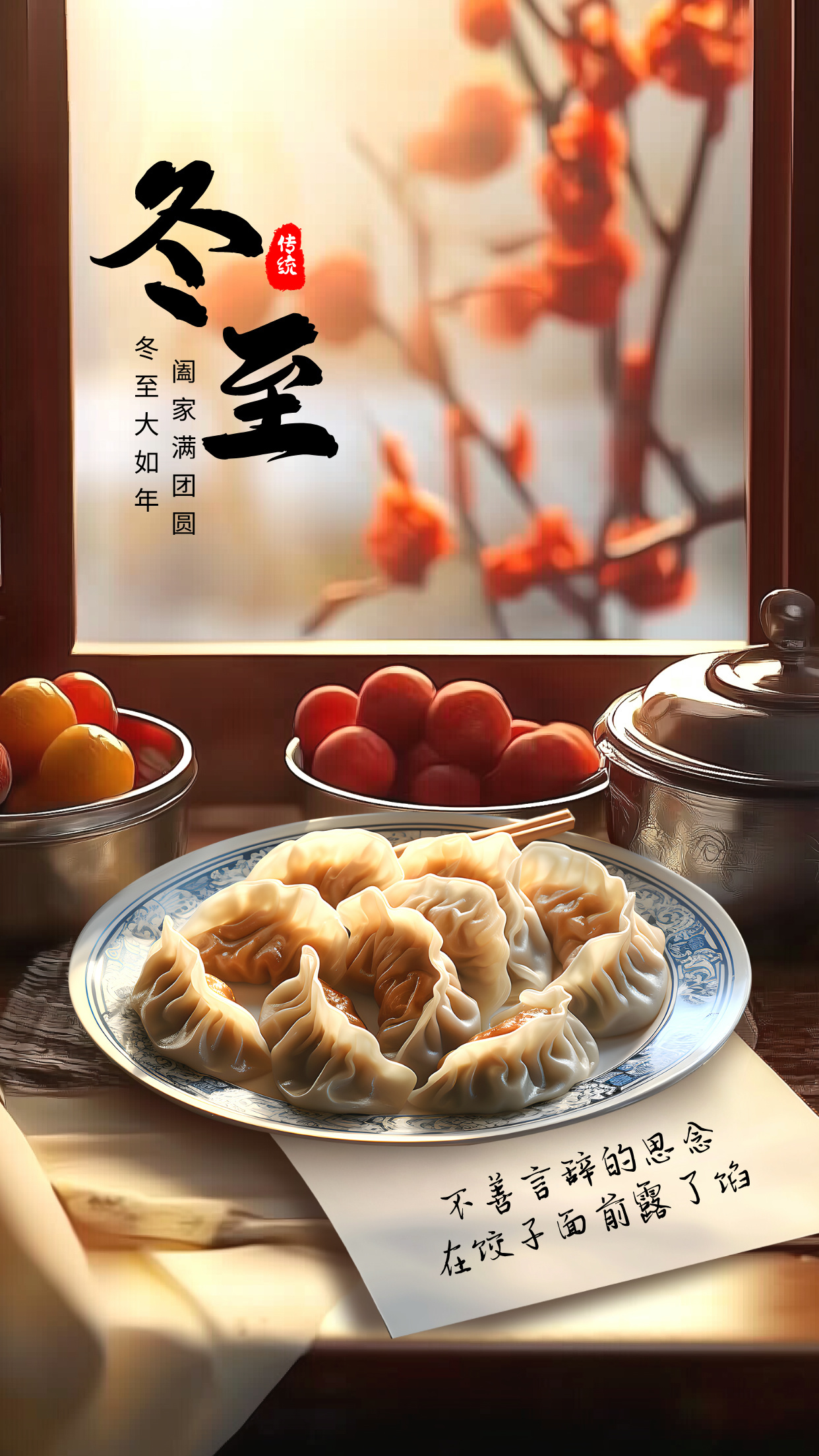 二十四节气冬至图片大全