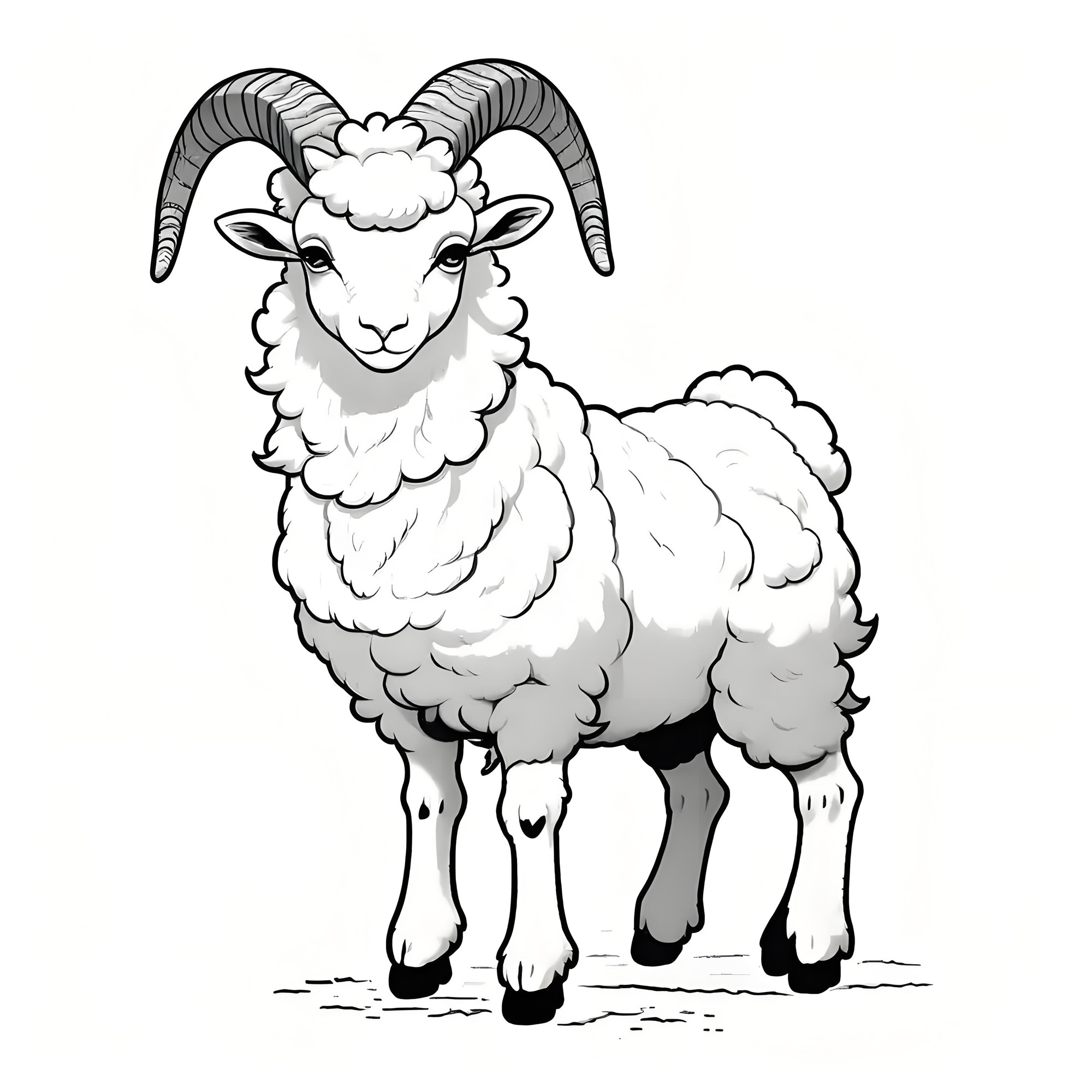 山羊怎么画,画出灵动山羊的绘画技巧全攻略