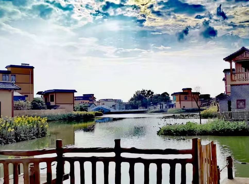 稻田也能种出"新花样",广西宾阳县古辣镇旅游景点"看花眼"