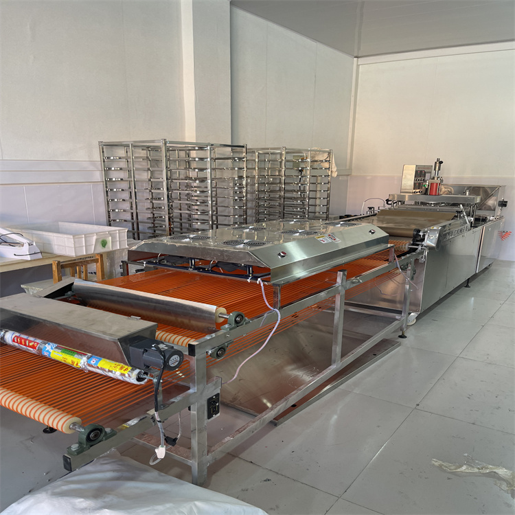 全自动烙馍机器操作介绍 一键出饼 省时省力