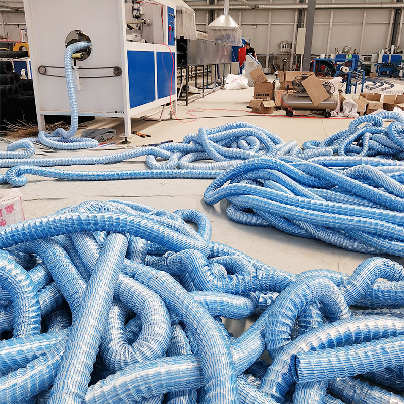 加劲弹簧软式透水管