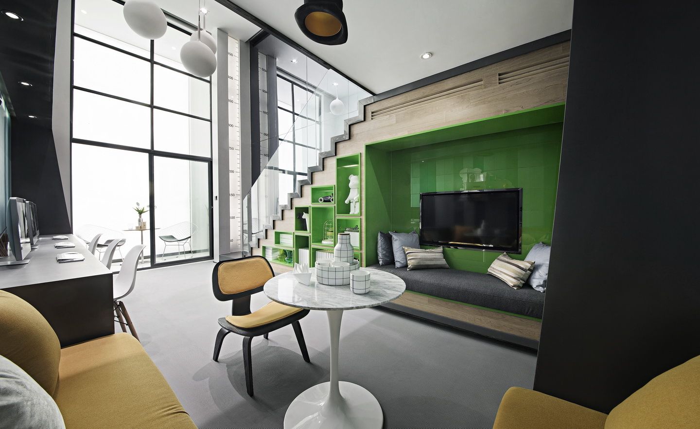 合肥复式loft风格办公空间装修设计:激发创意的未来办公室