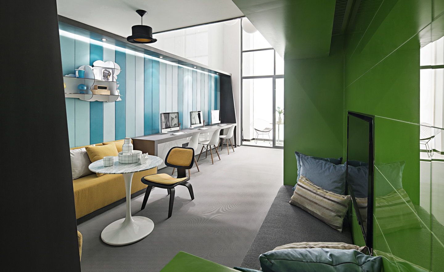 合肥复式loft风格办公空间装修设计:激发创意的未来办公室