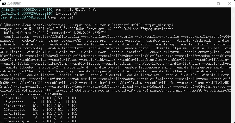 ffmpeg_ffmpeg音频命令 ffmpeg_ffmpeg音频下令（ffmpeg 音频） 谷歌词库