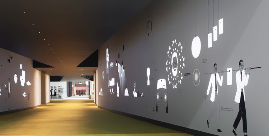 展览中的投影墙互动有哪些新玩法?