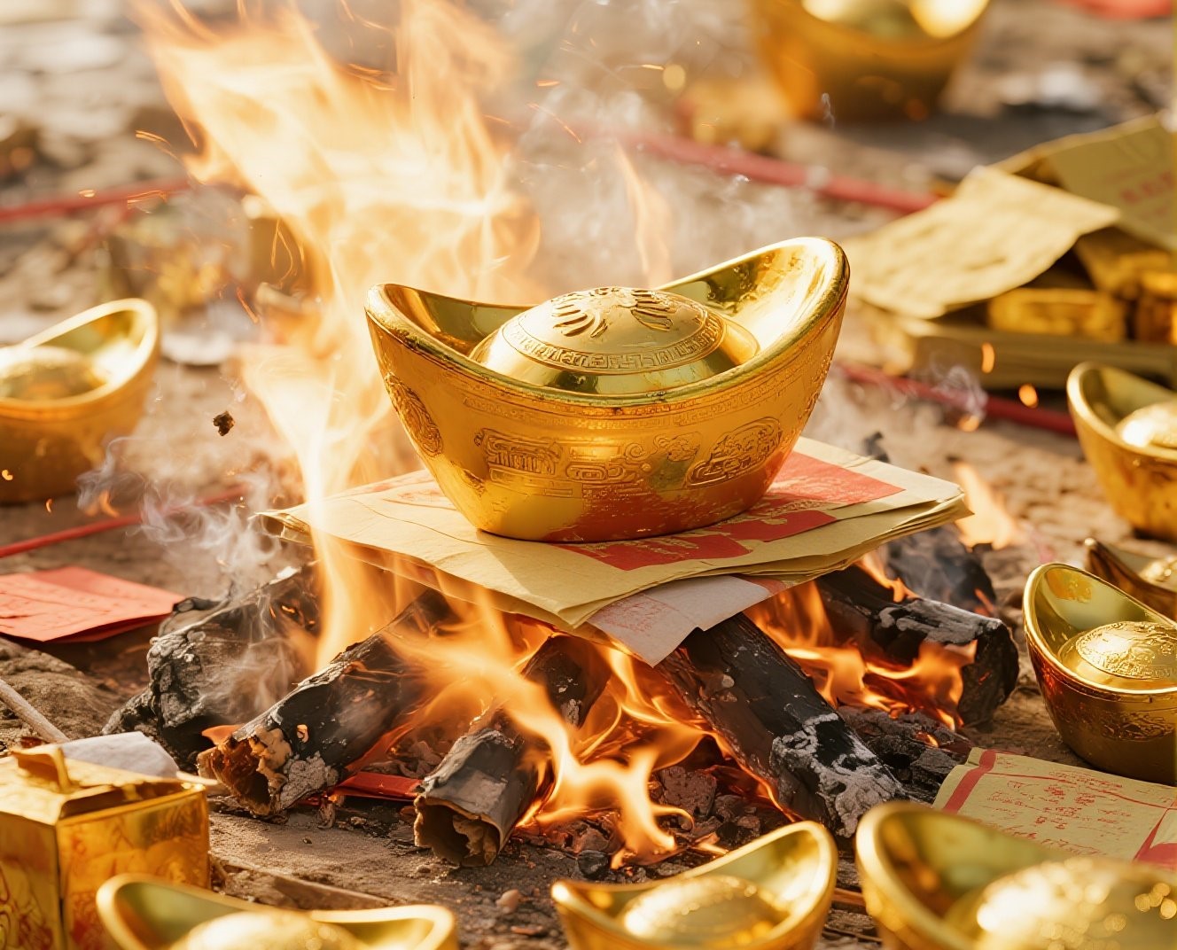 金元宝不能胡乱烧十殿阎王告诫:给逝去亲人烧纸这三句话一定要说