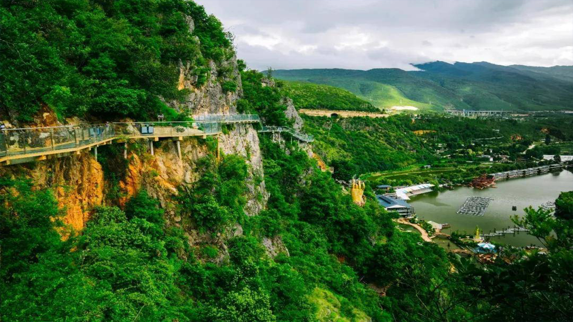 观音峡,游船,玻璃栈道