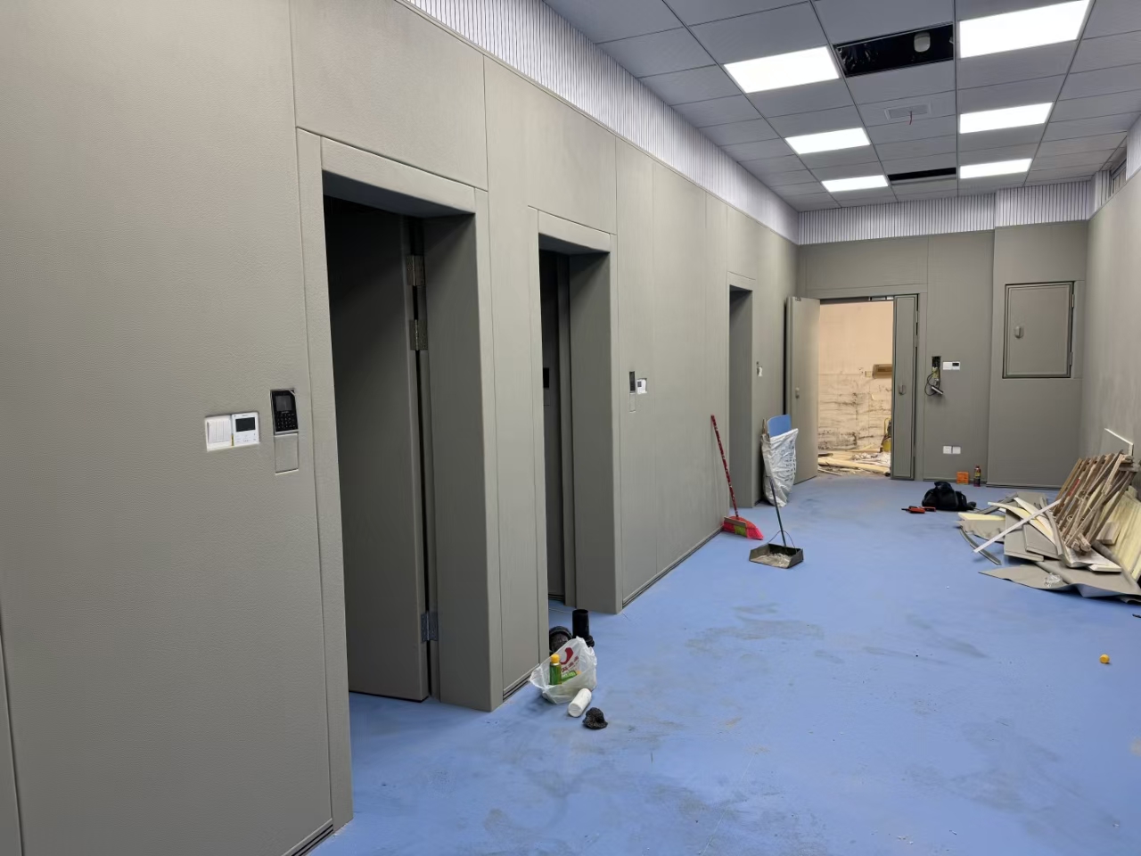 审讯室防撞软包室内建设专用门定制