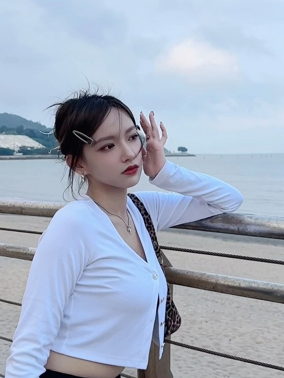 无刘海的程潇