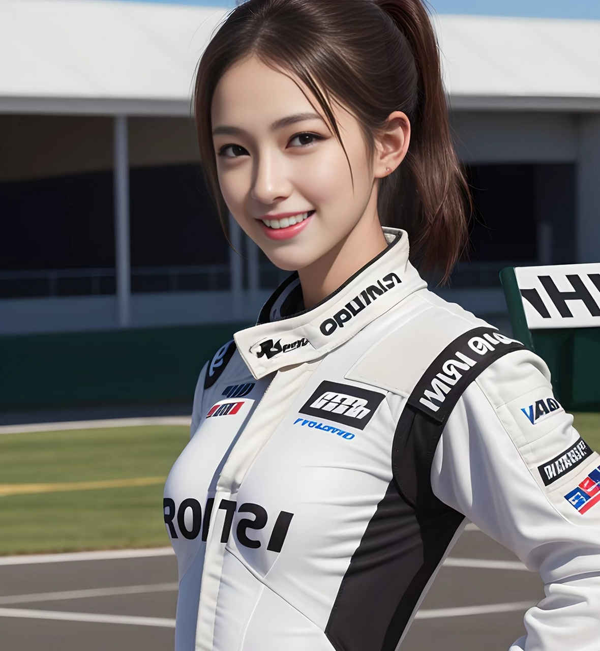 赛车手美女(二)[心][心][心][心]