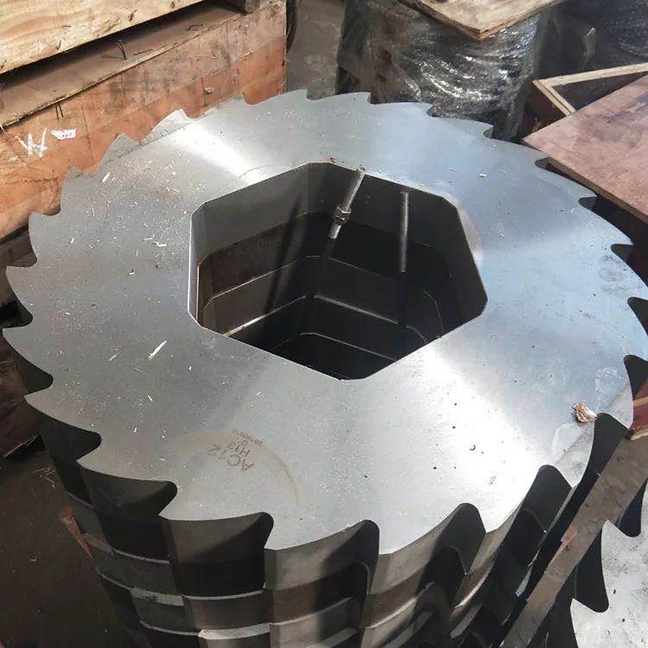 多功能双轴撕碎机刀片