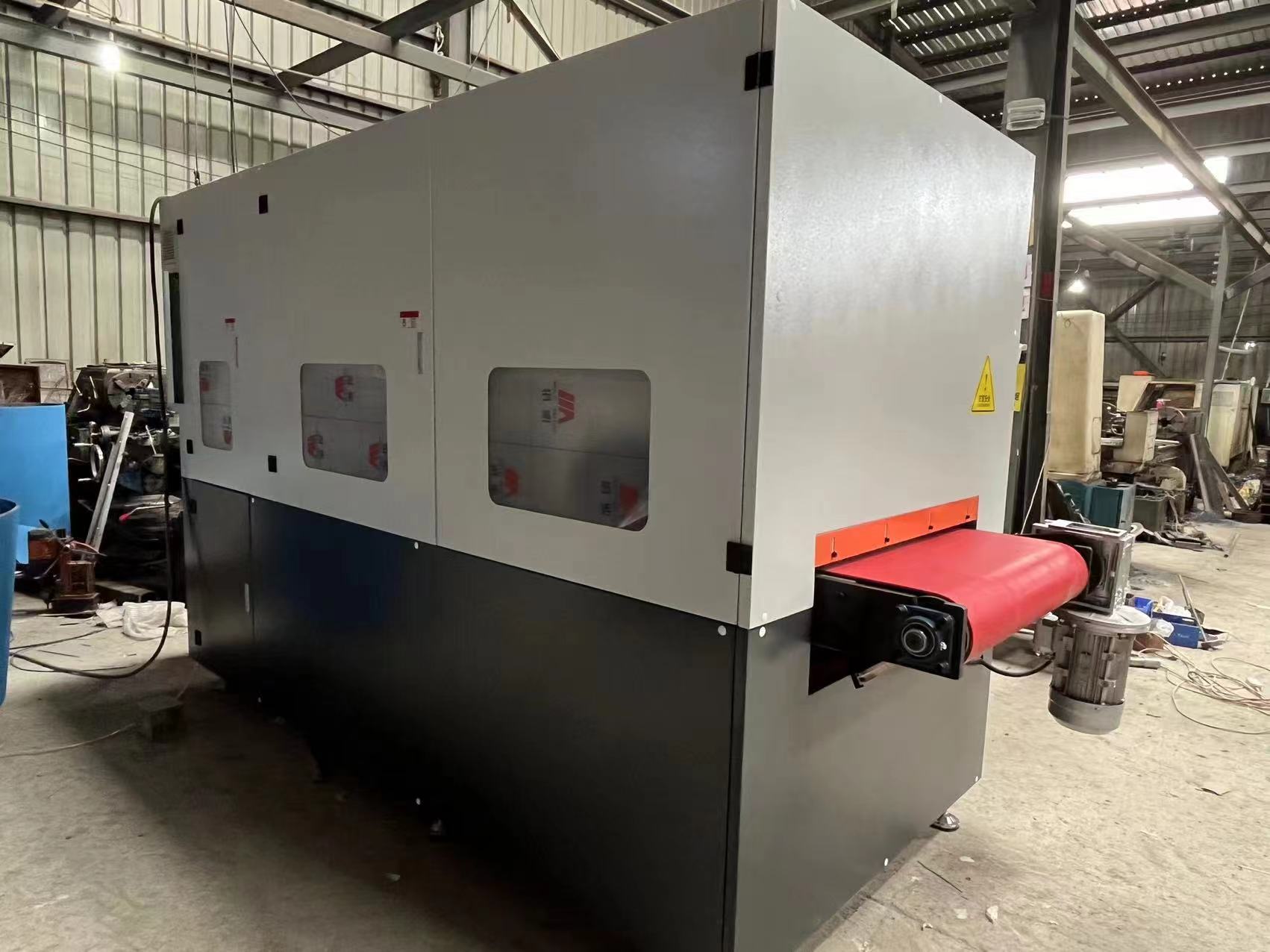 金属砂光机平面打磨抛光机不锈钢拉丝机金属去毛刺机