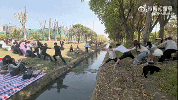 真正意义上的拔河