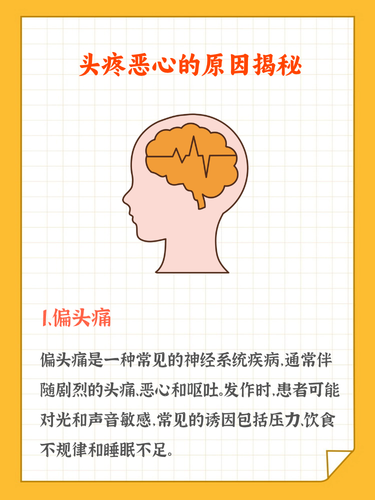 为什么头晕恶心想吐