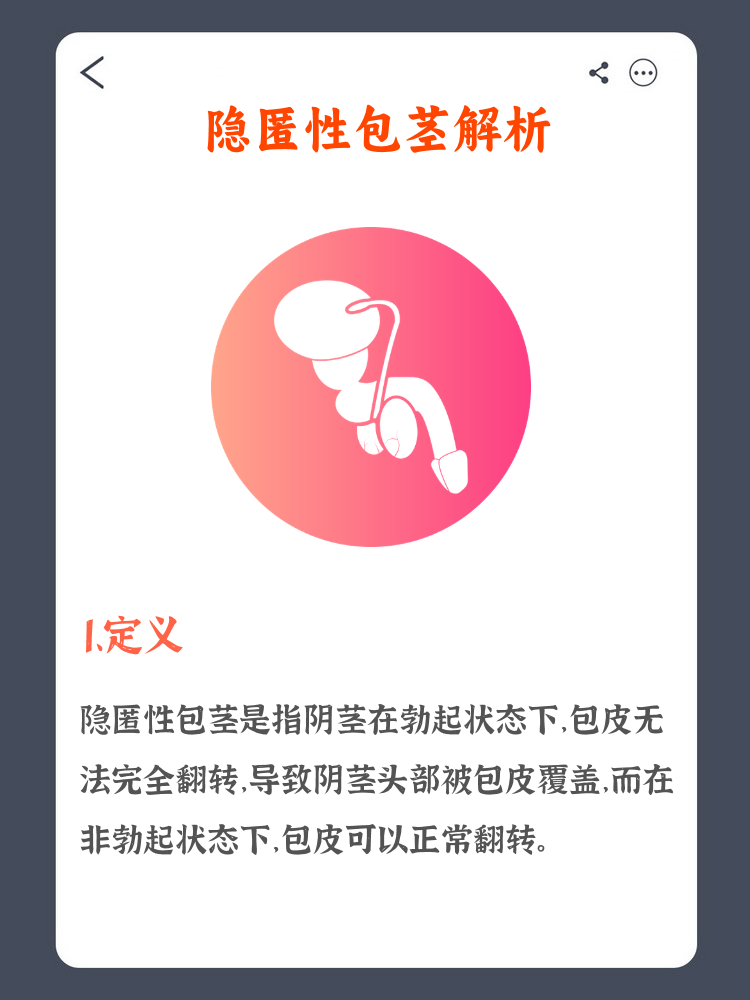 隐匿性包茎是什么意思啊