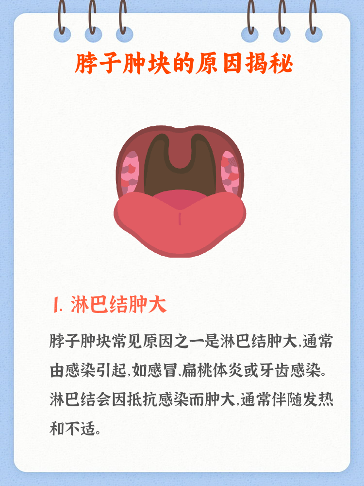 脖子为什么会长淋巴结