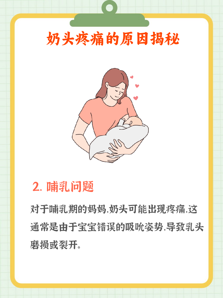 月经没来乳头痛为什么