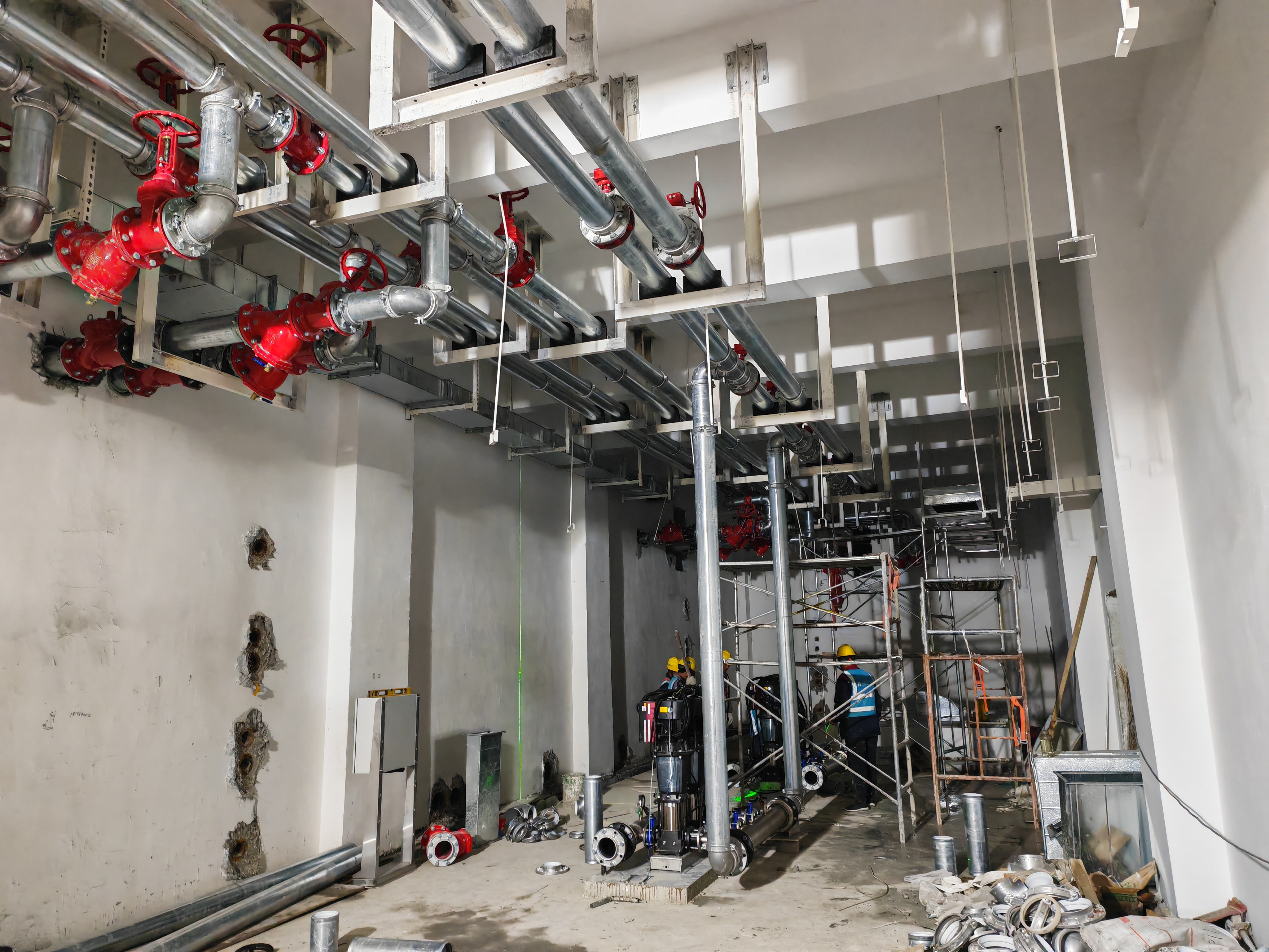 酒店消防管道伴热带应用