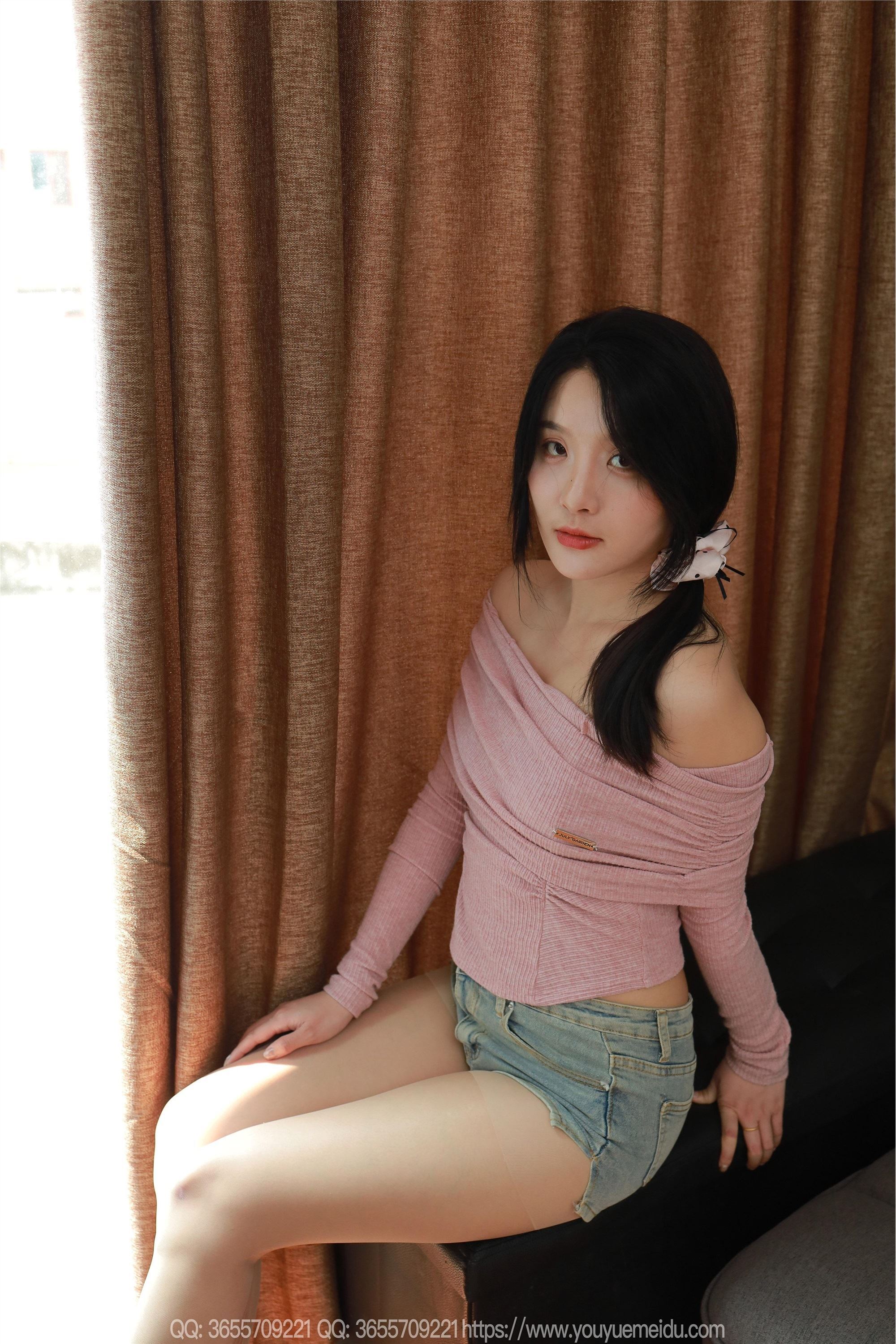 图片[54]-IESS异思趣向 2025.04.16 丝享家 .2029 婉萍《短裤肉丝》[98P]-六色网
