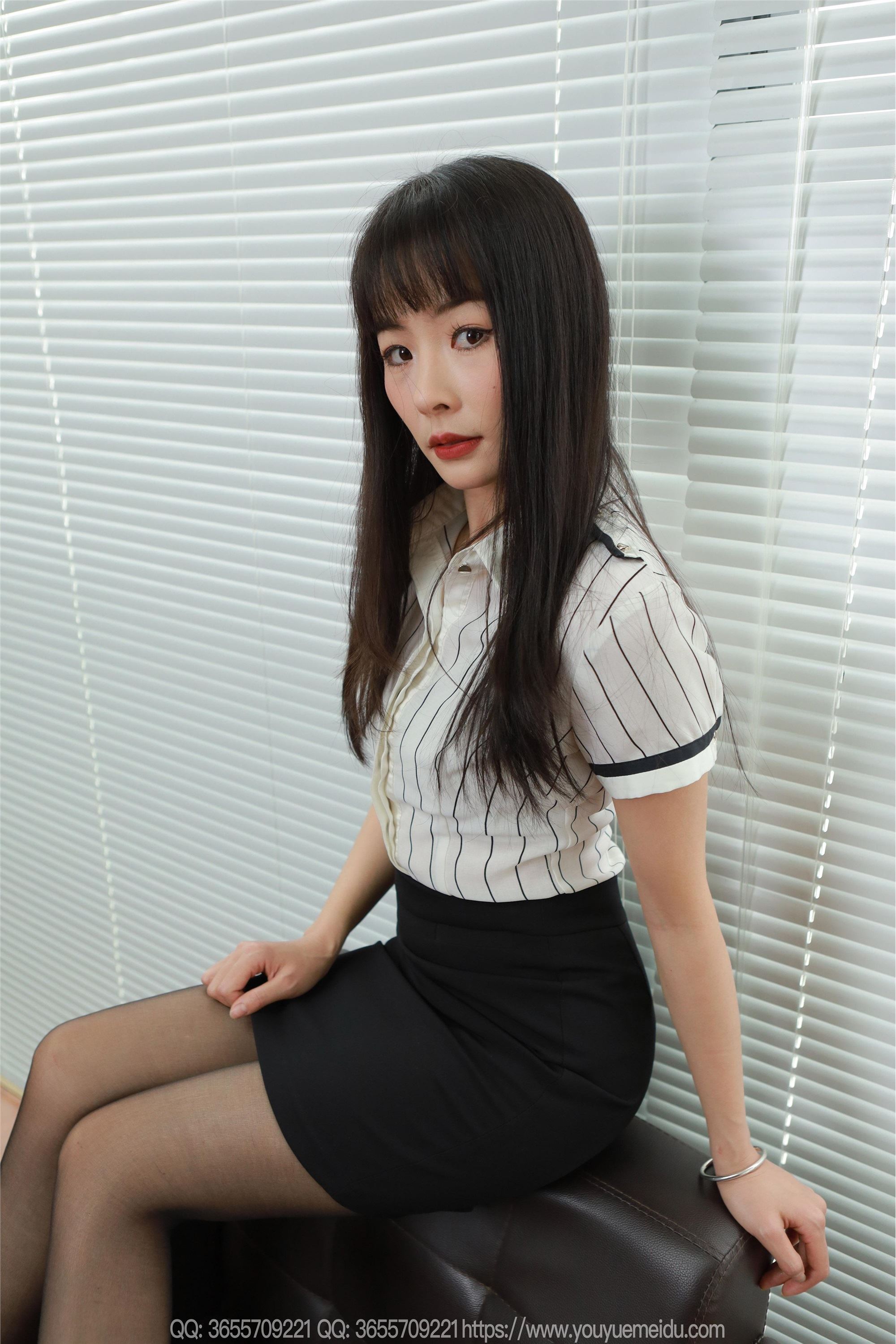图片[64]-IESS异思趣向 2025.04.20 丝享家 2032 小金《直发黑丝》[84P]-六色网