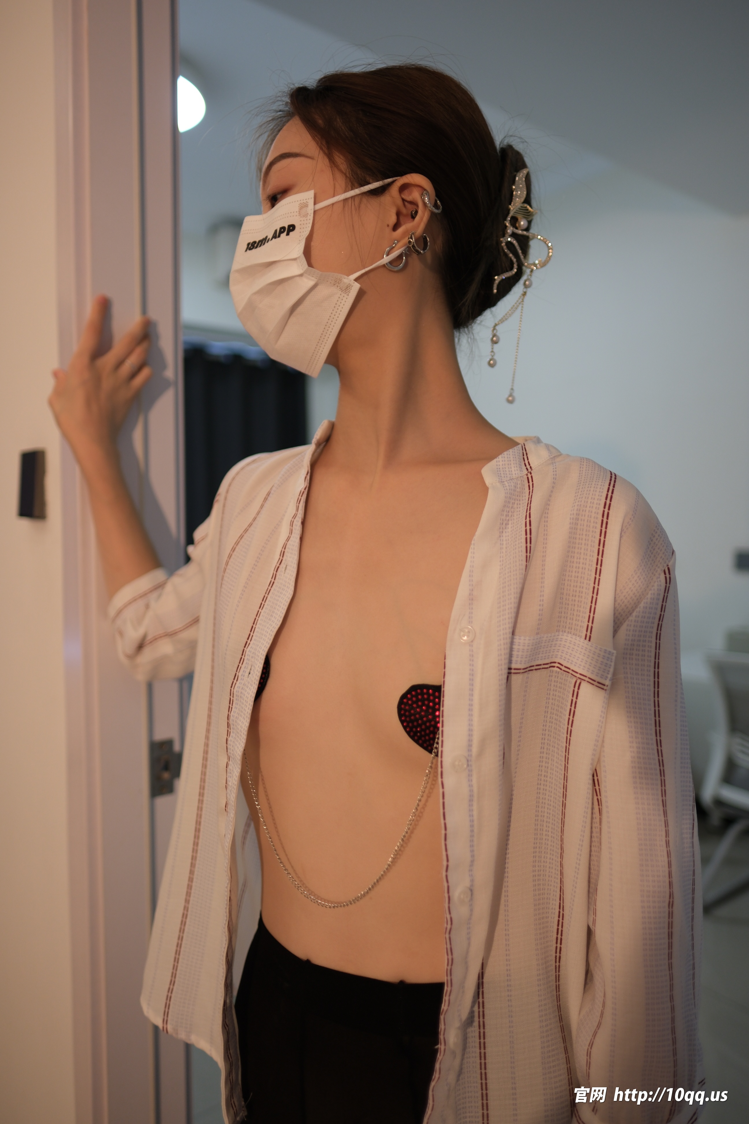 图片[6]-[ROSI写真] 口罩系列 2025.01.04 KZ.3128 [58+1P-93M]-六色网