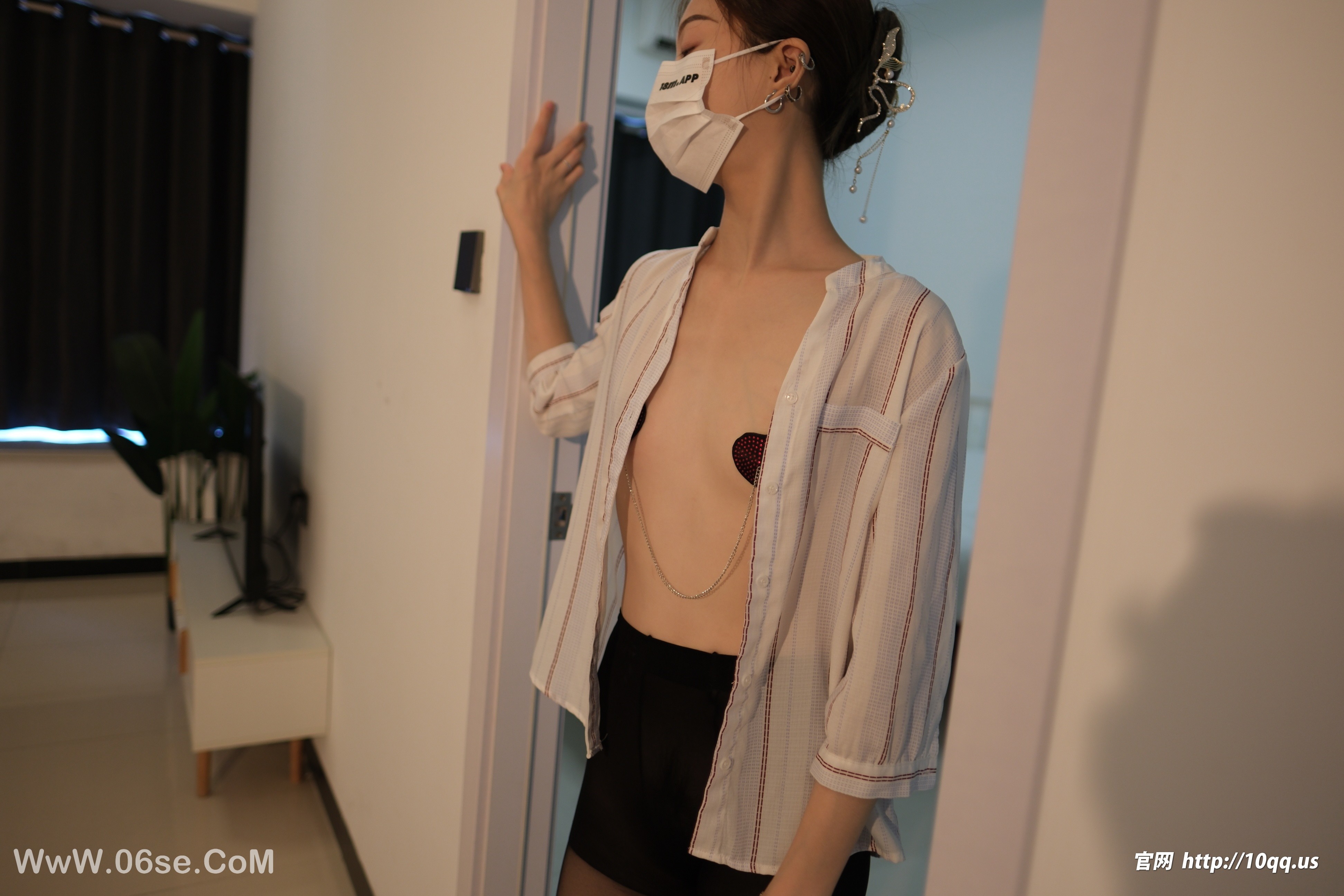 图片[3]-[ROSI写真] 口罩系列 2025.01.04 KZ.3128 [58+1P-93M]-六色网