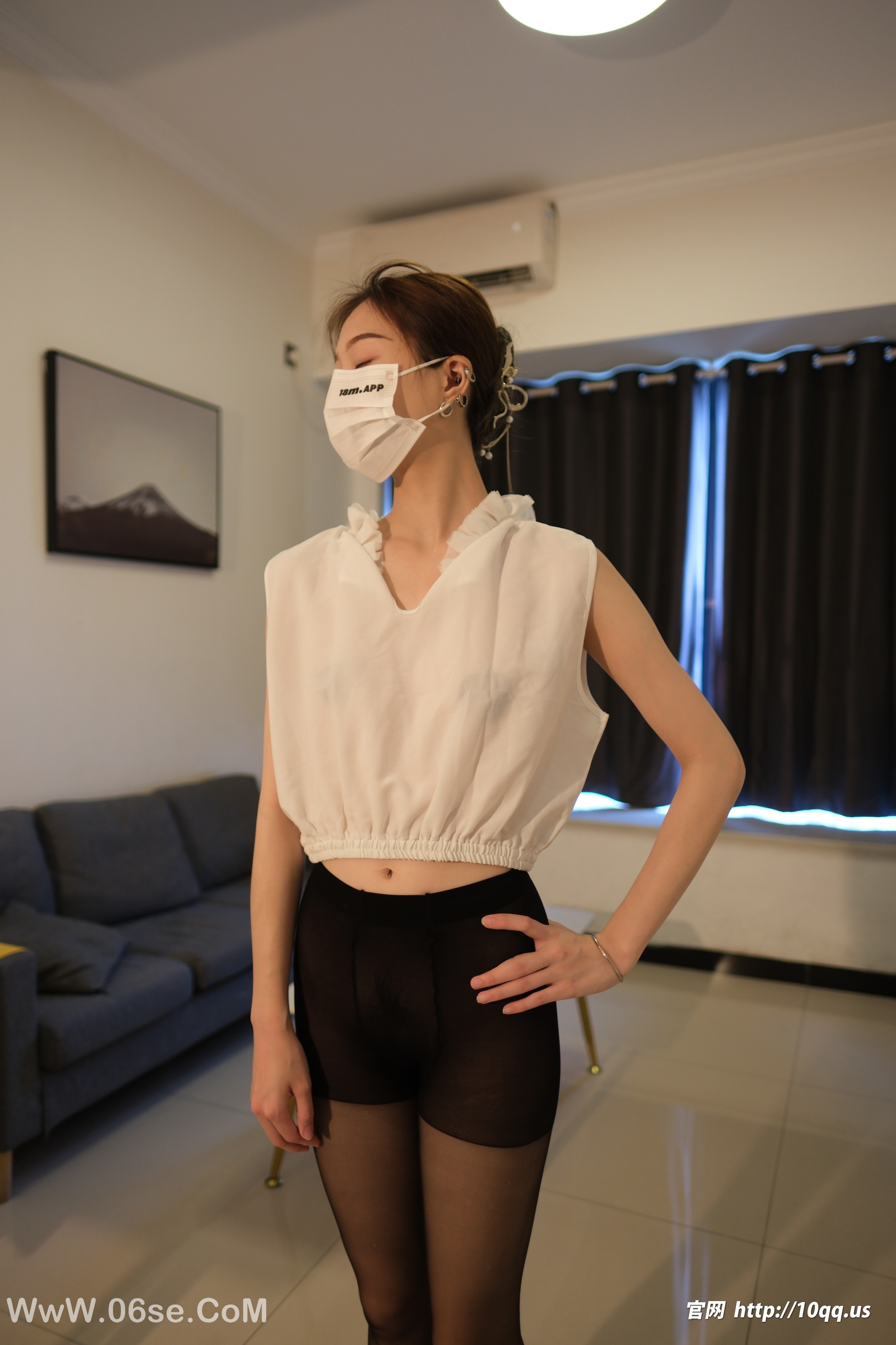 图片[6]-[ROSI写真] 口罩系列 2025.01.10 KZ.3134 [38+1P-63M]-六色网