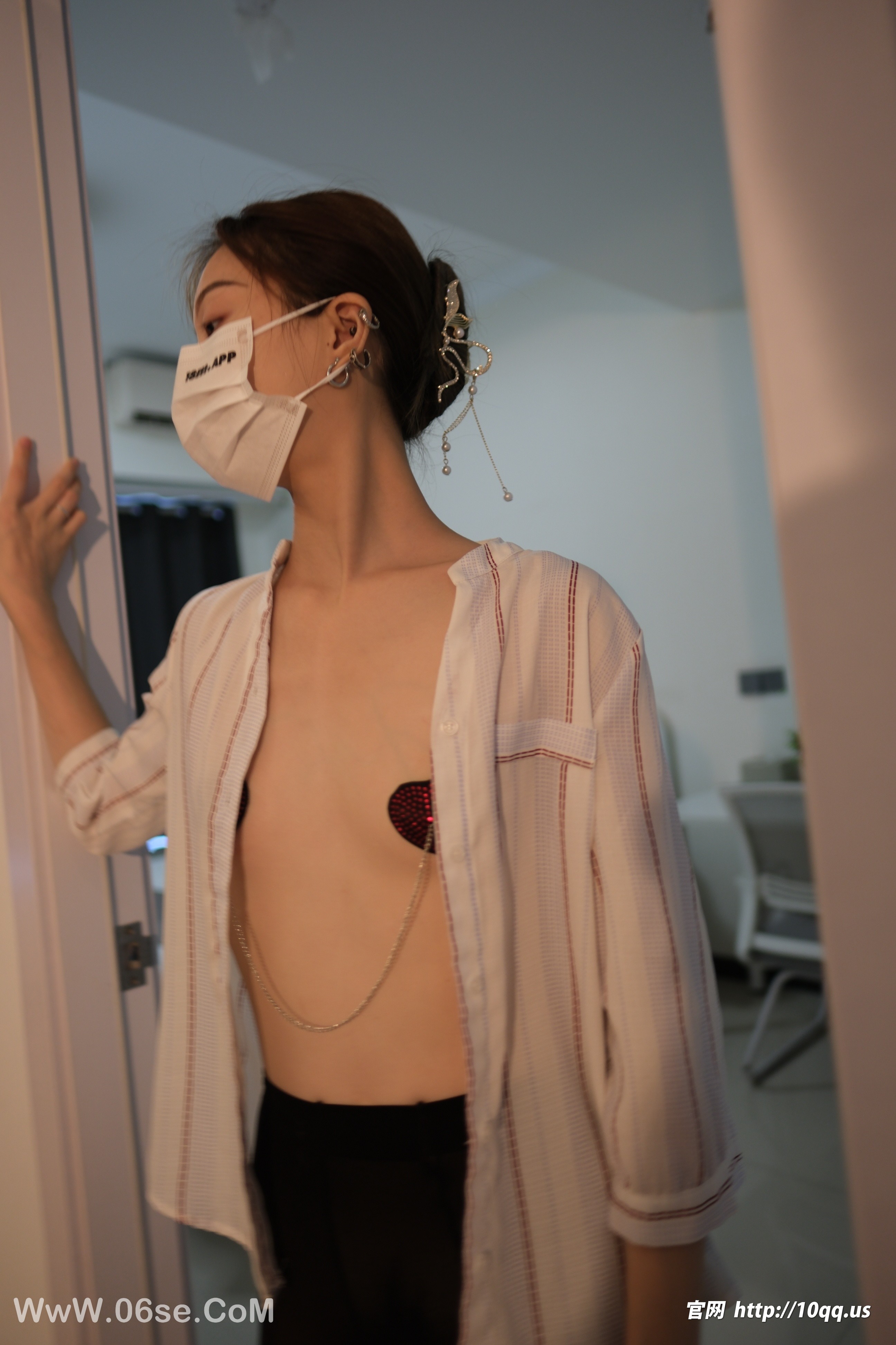 图片[5]-[ROSI写真] 口罩系列 2025.01.04 KZ.3128 [58+1P-93M]-六色网
