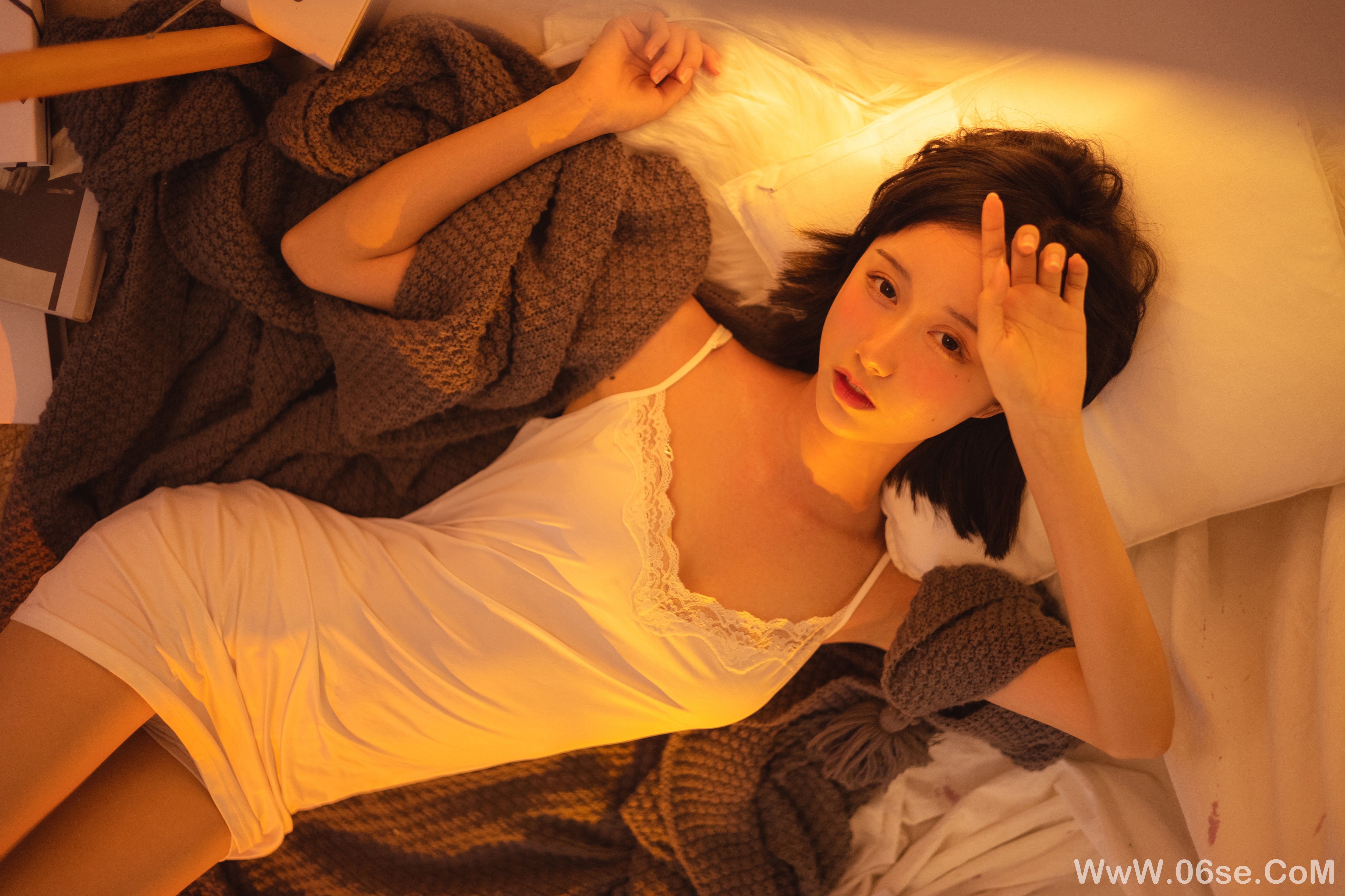 图片[16]-[喵糖映画] 2023.05.10 赏美 VOL.594 蕾丝睡裙 [28+1P-253M]-六色网