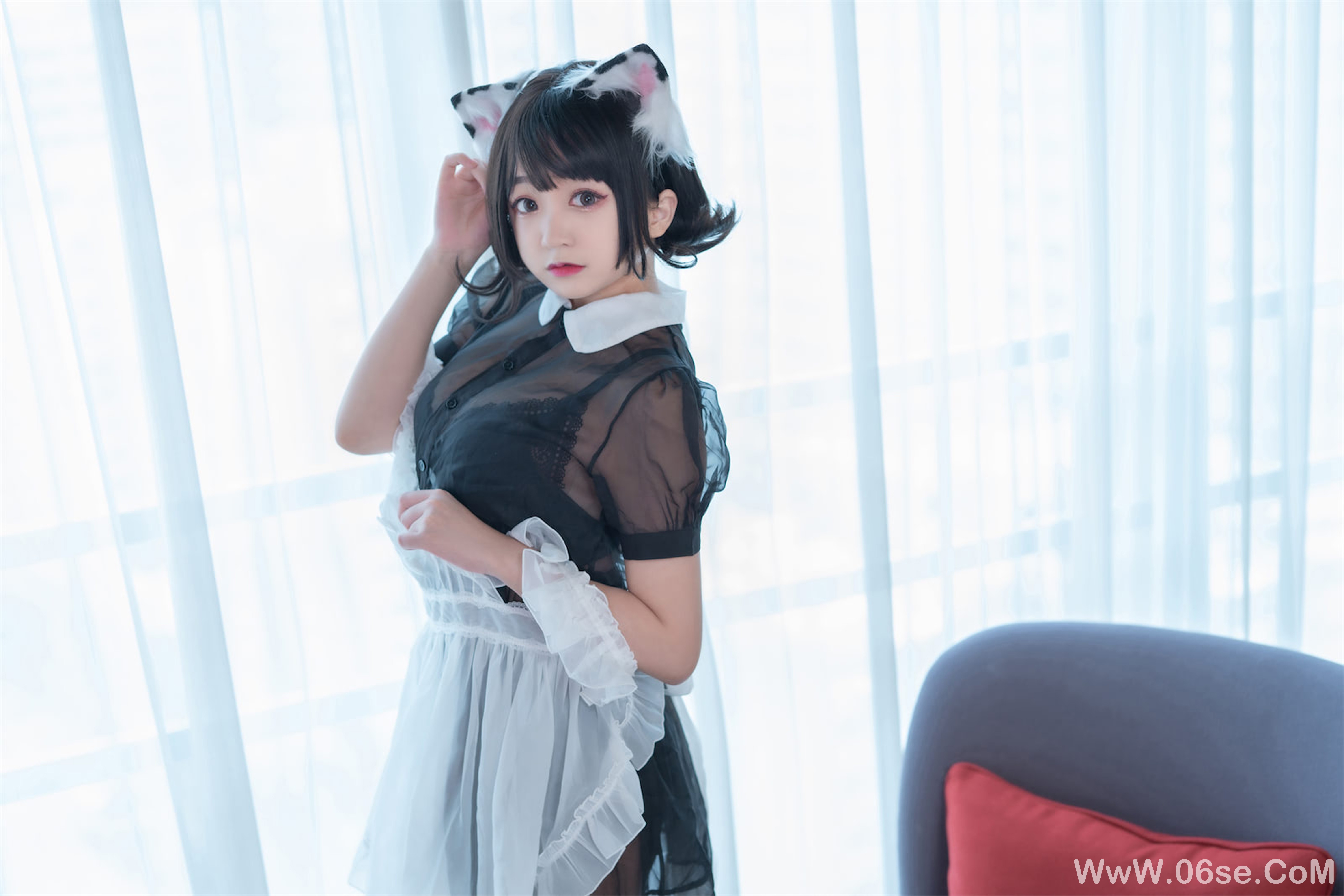 图片[41]-[喵糖映画] 2023.03.19 赏美 VOL.576 猫耳女仆 [46+1P-449M]-六色网