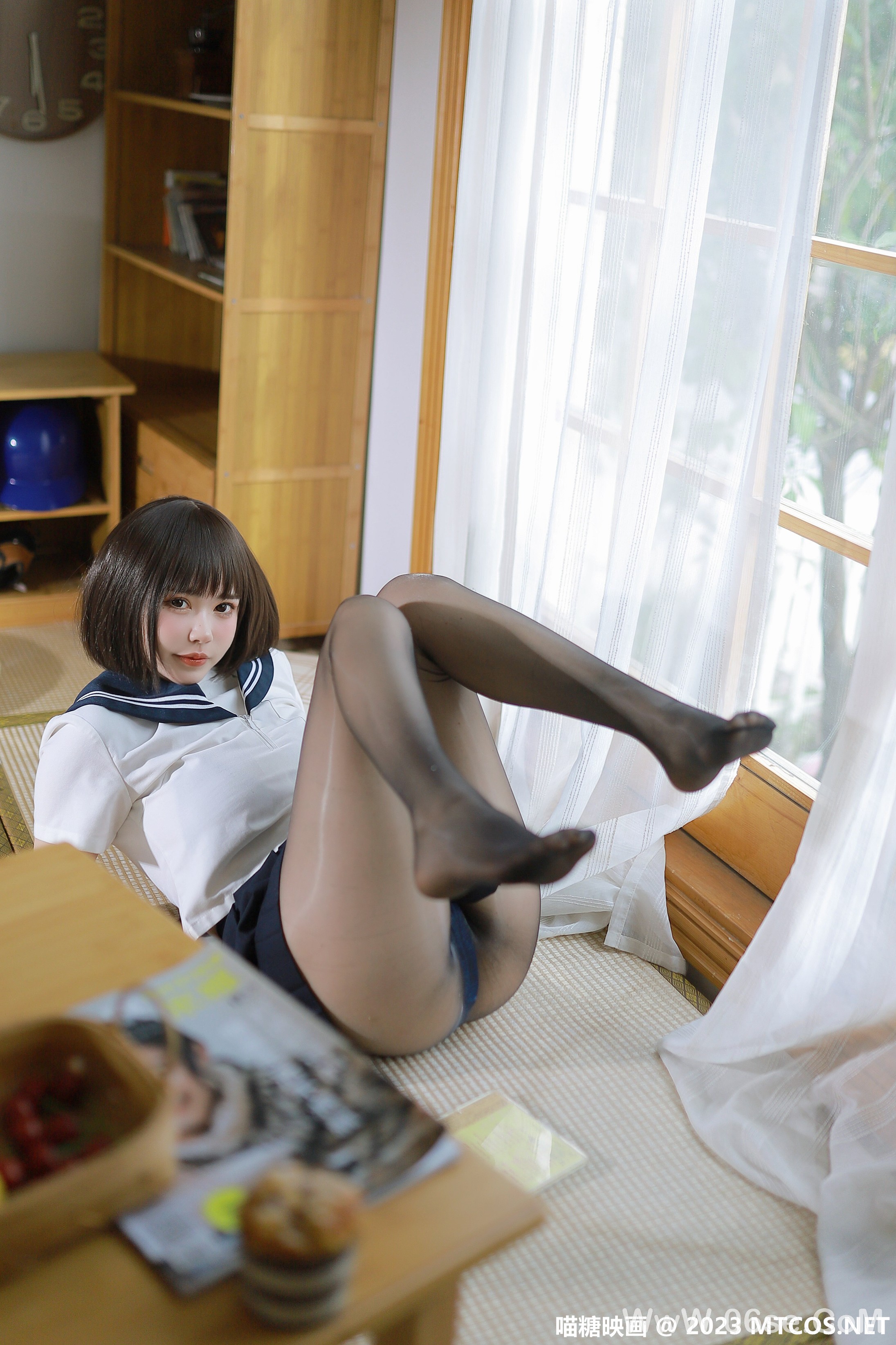 图片[27]-[喵糖映画] 2023.03.25 赏美 VOL.581 学妹JK [40+1P-485M]-六色网