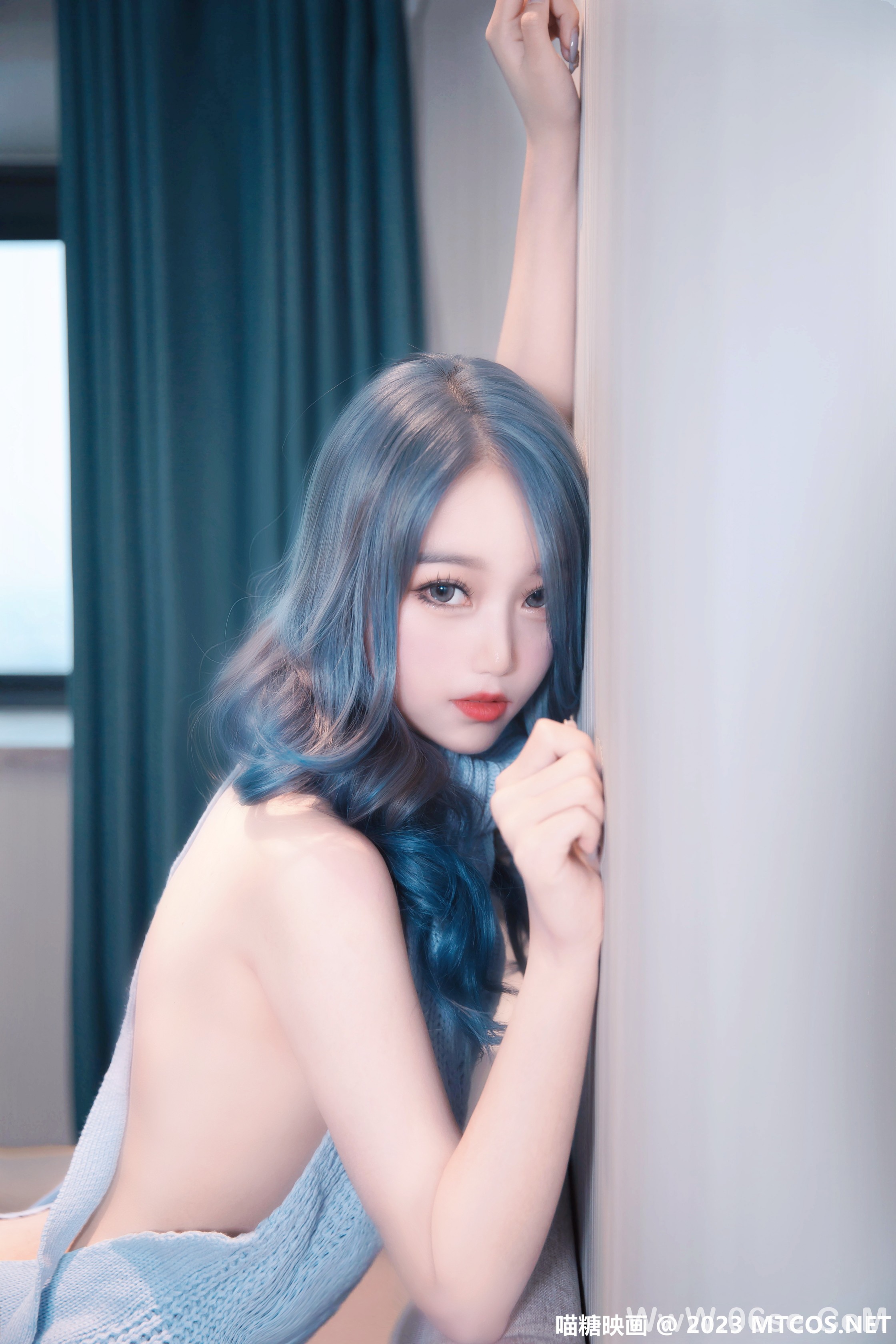 图片[7]-[喵糖映画] 2023.01.12 赏美 VOL.556 毛衣少女 [37+1P-598M]-六色网