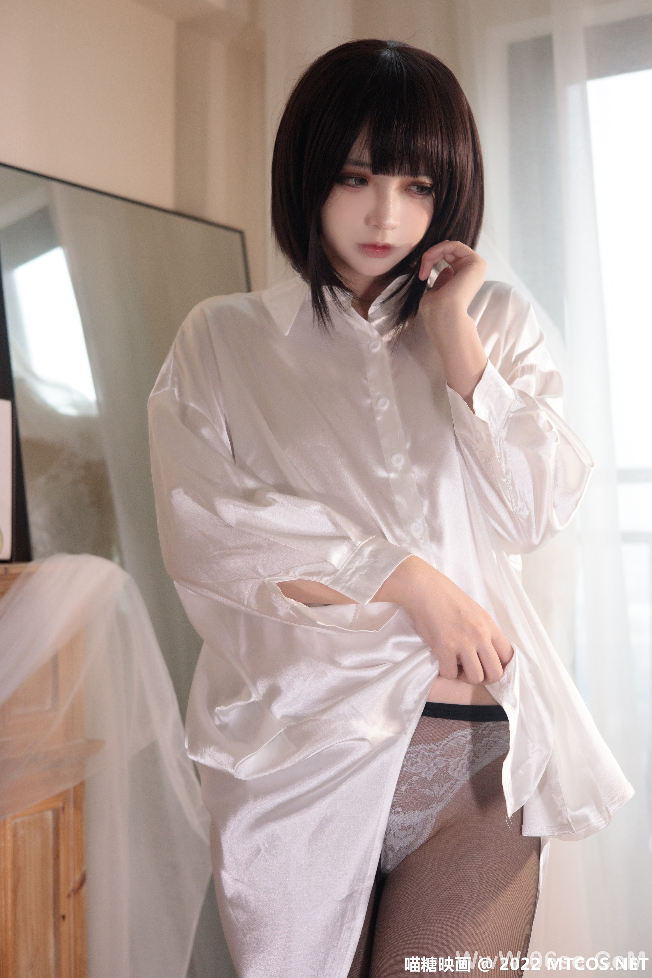 图片[6]-[喵糖映画] 2022.09.28 赏美 VOL.518 白衬衫少女 [44+1P-1.02G]-六色网
