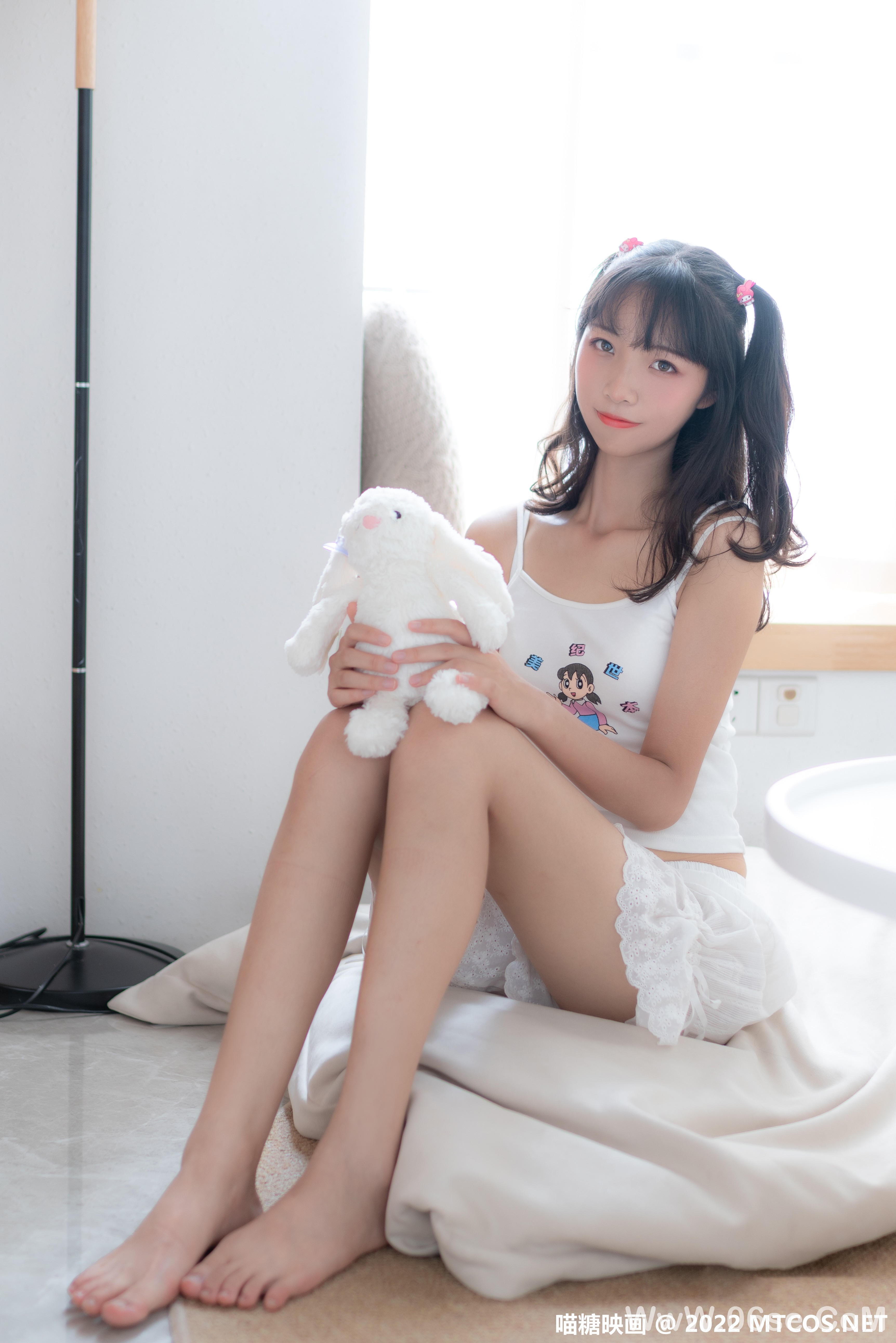 图片[2]-[喵糖映画] 2022.07.27 赏美 VOL.465 居家纯白少女 [32+1P-238M]-六色网